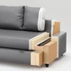 Диван кутовий розкладний IKEA FRIHETEN Скіфтебо темно-сірий (392.167.54) - изображение 10