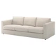Диван 3-місний IKEA VIMLE Gunnared бежевий (193.990.33) - изображение 1