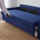 Диван 3-місний розкладний IKEA FRIHETEN Skiftebo синій (604.315.63) - изображение 6