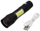 Фонарик ручной MHZ BL-520 18650 USB charge 6991 - изображение 1