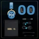 Навушники накладні Logitech G PRO X Gaming Headset League of Legends Edition (981-001106) Синій із мікрофоном - зображення 7