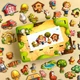 Настольная развивающая игра "Панорама: ферма" Ubumblebees (ПСФ130) PSF130 с карточками - изображение 3