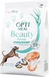 Сухий беззерновий повнораціонний корм Optimeal Beauty Fitness на основі морепродуктів 4 кг - изображение 1