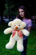Мишка плюшевый BigBears 80 см. Персик - изображение 1