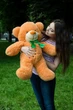 Ведмедик плюшевий BigBears 80 см. Рудий - зображення 1