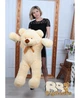 Мишка плюшевый BigBears 120 см. Персик - изображение 4