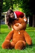Мишка плюшевый BigBears 160 см. Коричневый - изображение 3