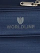 Дорожная сумка на колесах большая L Worldline 898/75 75×34.5×36см 91.8л Синий - изображение 12
