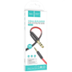 Кабель AUX-AUX HOCO AUX audio cable UPA16 |1M| Чорно-червоний - зображення 5