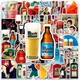 Набор наклеек Алкоголь Alcohol 50 шт - изображение 1
