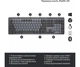 Клавіатура бездротова Logitech MX Mechanical Graphite Clicky (920-010759) - зображення 7