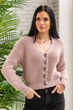 Fashions • Кофта жіноча Ненсі Fashions 44-52 пудра (3226-гу) - зображення 1