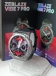 Тактичний спортивний смарт-годинник Smart Watch VIBE 7 Pro, Ultra HD AMOLED, функція Always on display, голосовий виклик, пульсометр, оксиметр, крокомір, режим спорт, водонепроникність, для чоловіків, Titanium (001438761). - зображення 6