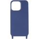 Противоударный Чехол TPU two straps California для Apple iPhone 13 6.1" /Midnight blue - изображение 2