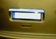 Накладка над номером для Volkswagen Caddy 2010-2015 (1-дверний, пряма, з написом), хром - зображення 5