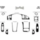 Накладки на панель дерево для Hyundai Elantra (HD) 2006-2011 рр - зображення 2