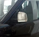 2 Накладки на дзеркала для Opel Combo 2012-2018, хромовані, нержавіюча сталь. V2 - зображення 5