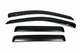 Ветровики (4 шт, HIC) для Jeep Compass (2006-2016 гг), дефлекторы окон Jeep Compass, аксессуары для Jeep - изображение 4