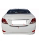 Hyundai Accent 2011-2017 нержавеющая стальная кромка багажника Carmos - изображение 1