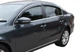 Ветровики с хромированным молдингом SD (4 шт, HIC) для Volkswagen Passat B6 2006-2012 годов. - изображение 2