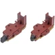 Щетки двигателя для стиральной машины Ariston C00196539 (2 шт.) стержень 12.5x5x32 Type L 30964 - изображение 1