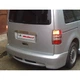 Накладка на задний бампер (под покраску) для Volkswagen Caddy 2004-2010 гг - изображение 2