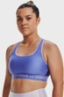 Жіночий бузковий спортивний топ UA Crossback Mid Bra Under Armour XS 1361034-468 - изображение 3
