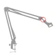 Адаптер на микрофонный держатель Manchez GX-09 Female металлический с резьбой 3/8 Silver (3_01837) - изображение 5