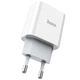 Сетевое зарядное устройство Hoco C76A Plus Speed source PD20W charger White - изображение 5