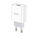 Сетевое зарядное устройство Hoco C81A Asombroso single port charger White - изображение 1