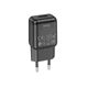 Сетевое зарядное устройство Hoco C96A single port charger Black - изображение 1