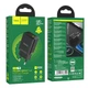 Сетевое зарядное устройство Hoco N28 Founder PD20W+QC3.0 charger Black - изображение 5