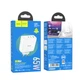 Сетевое зарядное устройство Hoco N30 Glory PD65W three-port (USB + 2USB-C) fast charger White - изображение 7