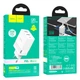 Мережевий зарядний пристрій Hoco N21 Pro Tourer PD30W (2A1C) charger White - зображення 7