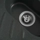 Гранитная мойка для кухни Platinum 9250UW LARGO глянец Антрацит - изображение 4