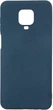 Чохол для смартфона Xiaomi Redmi Note 9S Dengos Carbon Blue (DG-TPU-CRBN-93) - зображення 1
