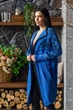 Fashions • Кардиган женский Этно Fashions 44-50 голубой (4251-гу) - изображение 2