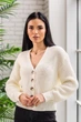 Fashions • Кофта женская Ненси Fashions 44-52 белый (3226-гу) - изображение 2
