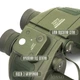 Бинокль LOSSO Premium ARMY 10*50 с сеткой и компасом - изображение 8