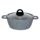 Кастрюля антипригарная Biol K206PC - 200мм x 2л Granite Grey - изображение 1