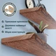 Полки настенные, для кухни, ванной, гостинной 600*160*25 мм Белый Wood Wedge - изображение 5