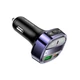 Адаптер автомобильный HOCO car BT FM transmitter E70 2USB/Type-C PD/QC 30W/3A black - изображение 3