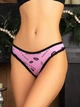Трусики-танга ISSA PLUS BL2-589 XL Розовые (issa2007682334902) - изображение 1
