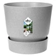 Горщик Elho greenville round 14cm світлий граніт 493059 - зображення 1