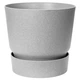 Горщик Elho greenville round 14cm світлий граніт 493059 - зображення 2