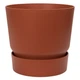 Горшок Elho greenville round 30cm теракот 332556 - изображение 2