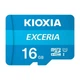 Карта пам'яті 16GB Kioxia Exceria UHS-I Class 10 + SD-adapter (LMEX1L016GG2) для зберігання та передачі інформації - зображення 2