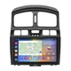 Штатная магнитола Lesko для Hyundai Santa Fe I 2000-2012 экран 9" 4/64Gb CarPlay 4G Wi-Fi GPS Prime - изображение 1