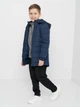 Детская демисезонная куртка для мальчика Joma Urban IV 102258.331 129-140 см 3XS Темно-синяя (8424309547127) - изображение 3