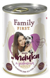 Mokra karma dla psów Family First adult Bogata w indyka i pietruszka 400 g (5904479190345) - obraz 1